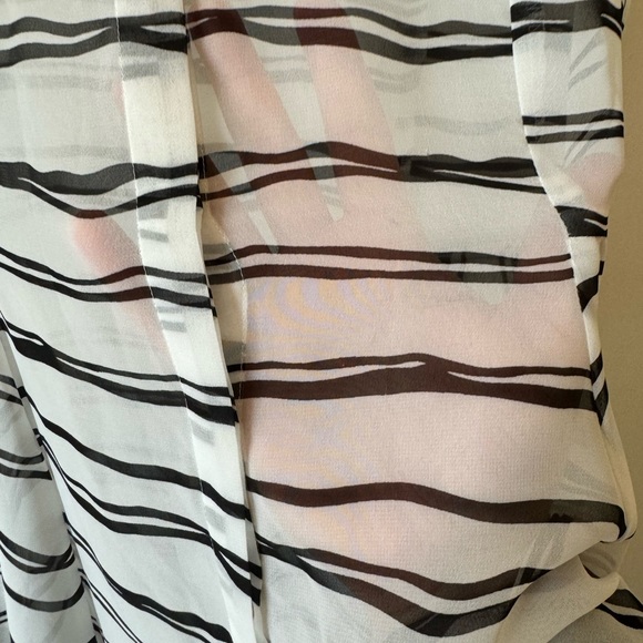 MEADOW RUE sheer top - size M - EUC - Anthropologie - Picture 3 of 4